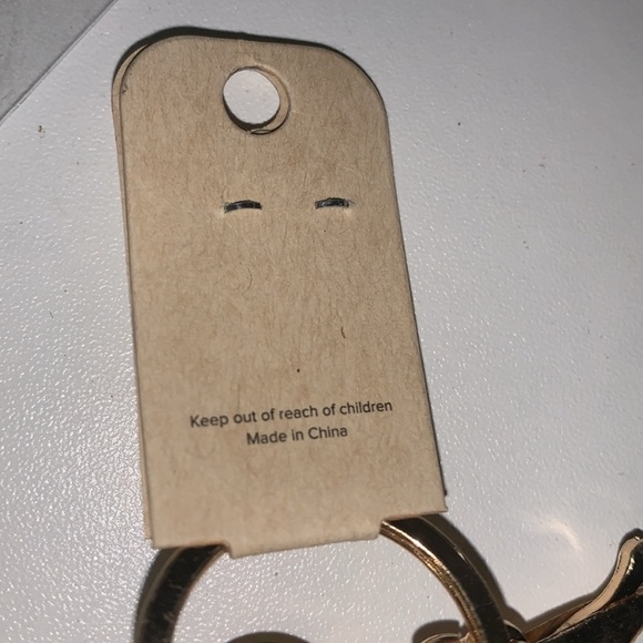 Rhinestone bear purse/bag charm keychain nwt - Picture 8 of 8